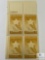 #969 - 1948 3c Gold Star Mothers Plate Block of Four Stamps