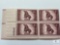 #973 - 1948 3c Rough Riders Plate Block of Four Stamps