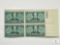 #974 1948 3c Juliette Low Founder of The Girl Scouts Of The USA, Plate Block of Four
