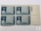 #978 1948 Lincoln Gettysburg Address 3c Block of Four Stamps