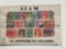 Siam, S-11, 50 Different Stamps, Unopened Envelope