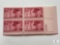 #985 - 1949 3c Grand Army of the Republic Plate Block of Four Stamps