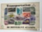 Transportation, T-10, 80 Different Stamps, Unopened Envelope