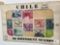 Chile, C-9, 80 Different Stamps, Loose In Envelope