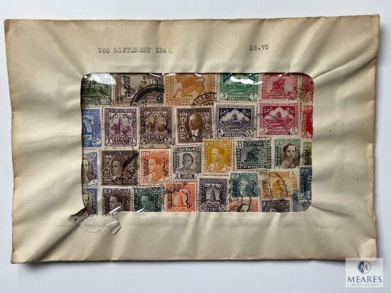 Iraq, 100 Different Stamps, Unopened Envelope