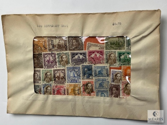 Iraq, 100 Different Stamps, Unopened Envelope