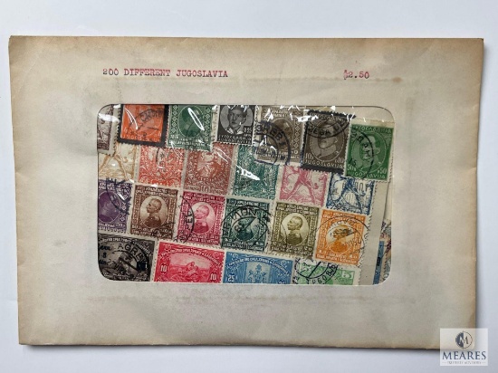 Jugoslavia, 200 Different Stamps, Unopened Envelope