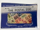 The Postal Zoo, 35 Different Ever-Popular Stamps Picturing Animals, Birds and Fish