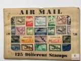 Air Mail, A202, 125 Different Stamps, Unopened Envelope