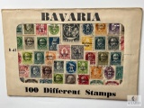 Bavaria, B-41, 100 Different Stamps, Unopened Envelope