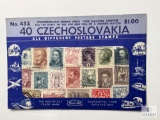 Czechoslovakia, 40 Different Stamps, See Description Below, Unopened Envelope