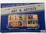 Art & Artist, 20 Different Stamps Picturing Great Artist and Works Of Art, Unopened Envelope