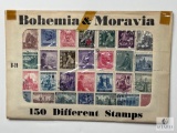 Bohemia & Moravia, B-39, 150 Different Stamps, Unopened Envelope
