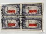 # 909 - 1943 Overrun Countries: 5c Flag of Poland Set of Four Stamps
