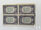 # 916 - 1943 Overrun Countries: 5c Flag of Greece, Set of Four Stamps