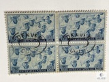# 935 - 1945 3c US Armed Forces: Navy Four Stamps