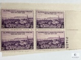 # 773 - 1935 3c California Pacific Exposition Plate Block of Four Stamps