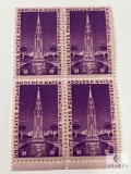 # 852 - 1939 3c Golden Gate International Exposition Plate Block of Four Stamps