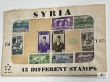 Syria, S-10, 45 Different Stamps, Loose In Envelope
