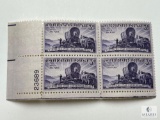 #950 - 1947 3c Utah Centennial Plate Block of Stamps