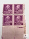 #953 - 1948 3c George Washington Carver Plate Block of Four Stamps