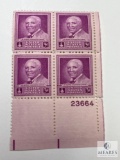 #953 - 1948 3c George Washington Carver Plate Block of Four Stamps