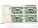 #983 - 1949 3c Puerto Rico Election Plate Block of Four Stamps