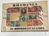 Rhodesia, R-11, 25 Different Stamps, Loose In Envelope