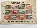 Senegal, S-19, 26 Different Stamps, Unopened Envelope