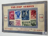 Tip-Top Series, 50 Different Argentina Commemoratives Stamps, Unopened Envelope