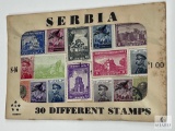 Serbia, S-16, 30 Different Stamps, Unopened Envelope