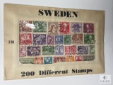 Sweden, S90, 200 Different Stamps, Unopened Envelope
