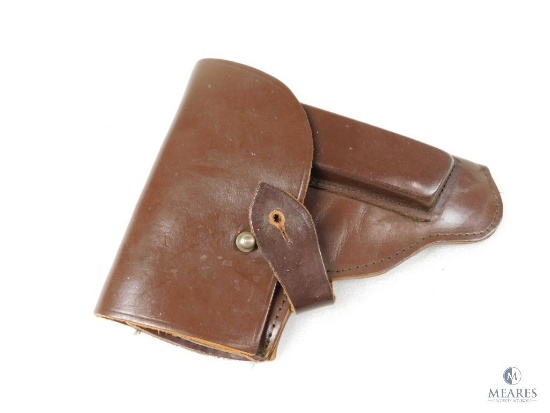 Leather Flap Holster Fits P38 and Similar