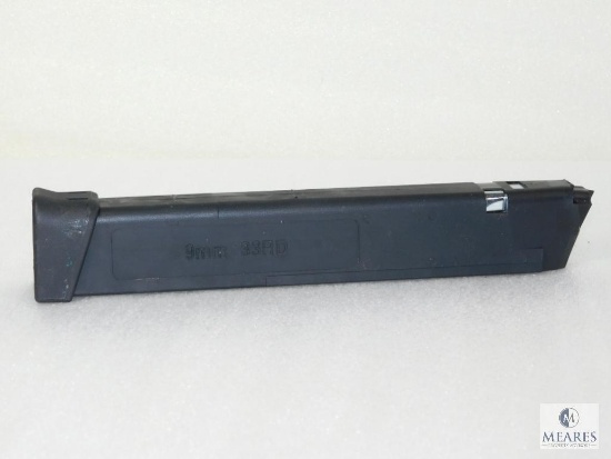 9mm 33 Round Magazine Fits Most Glock Pistols