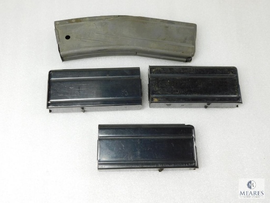 Lot of Four M1 Carbine .30 Caliber Magazines