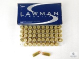 50 Rounds Speer Lawman .40 S&W 180 Grain TMJ Ammo