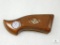 Sile Checkered Wood Grips Convert Round Butt to Square S&W 36