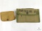 US Navy Property Canvas 6 Round Pouch and Spare Parts Roll for M13