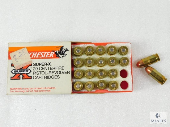 20 Rounds Winchester .45 ACP 230 Grain FMJ Ammo