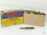 16 Rounds Western Super-X .270 WIN Ammo in Vintage Box