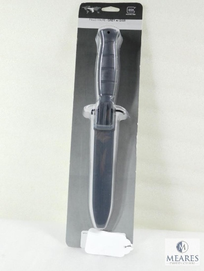 Glock Field Knife Grey with Saw Back