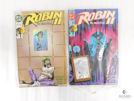 Two DC Robin II Comic Books
