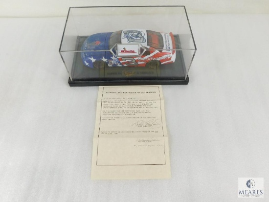Winston Cup NASCAR Signed Dale Earnhardt Goodwrench Service Diecast Car