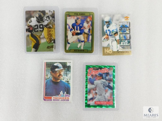 Miscellaneous Lot of Five Sport Cards