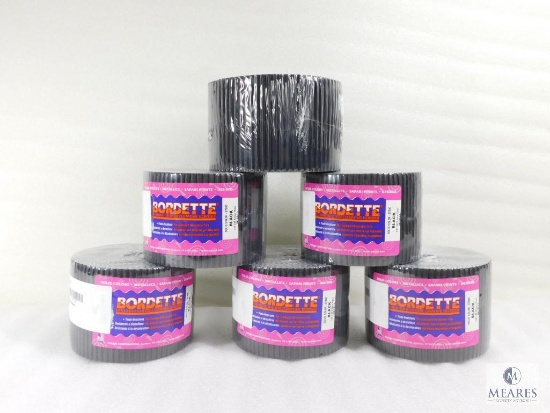 Six Rolls of Decorative Border 2.25 inches by 50 feet