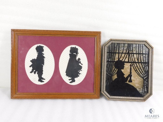 Two Silhouette Pints