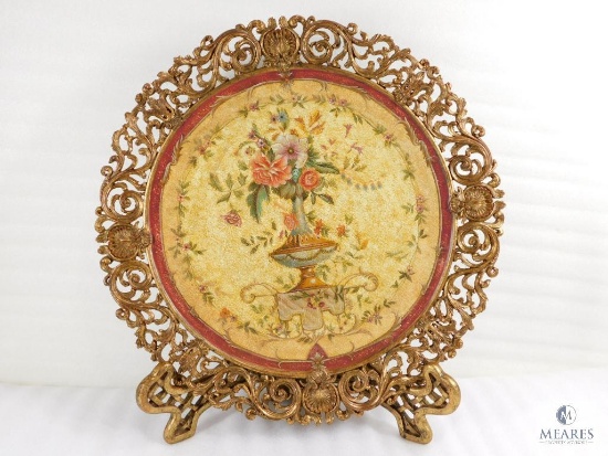 Large Ornate Display PIece with Stand