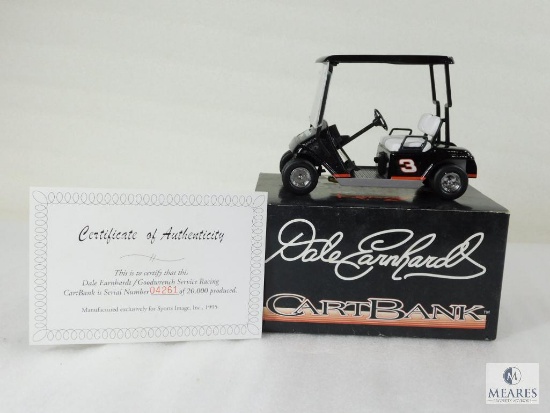Sports Image Dale Earnhardt 1:16 Scale Die Cast Golf Cart Bank