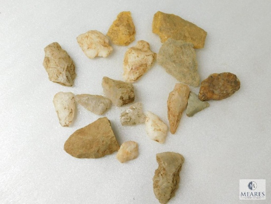 Lot of Assorted Indian Arrowheads