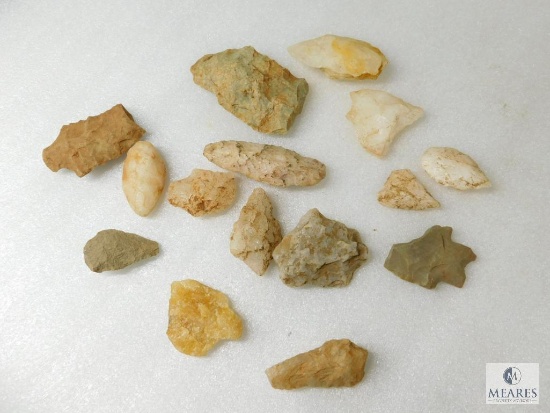 Lot of Assorted Indian Arrowheads